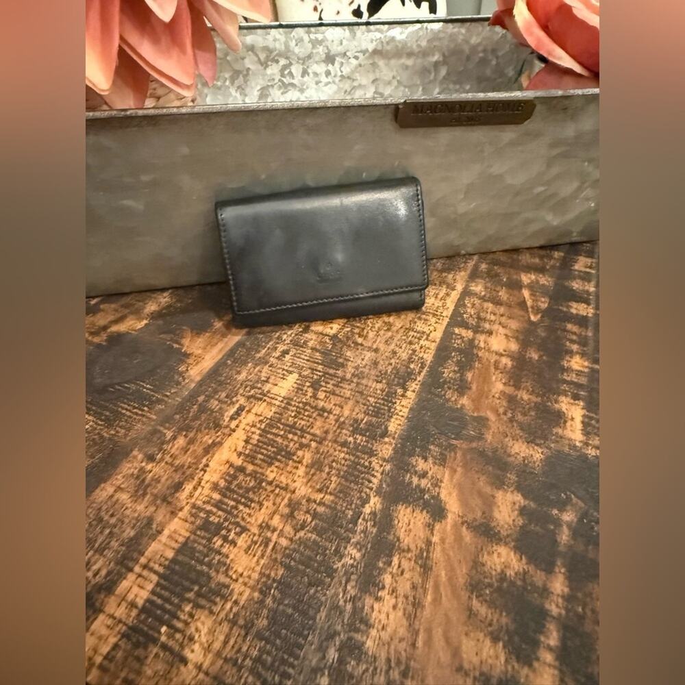 Gucci Black Leather card/key holder